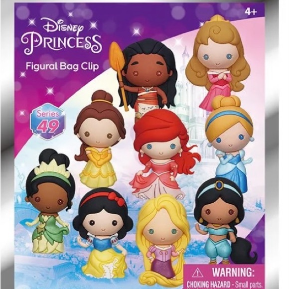 Cinderella Figural Bag Clip - Picture 3 of 3